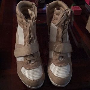 Vera Wang platform sneakers